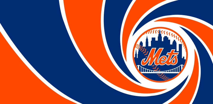 007 New York Mets logo iron on paper